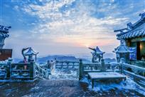 武当金顶雪景