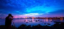 《海湾夜景更美丽》