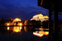 福海夜景