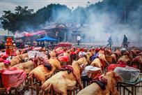 《水吼宫庙会》