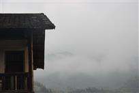 烟雨中