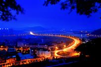 青龙村的夜色
