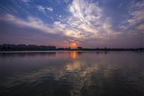 幸福湖晨光