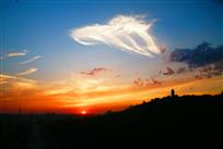 家乡的夕阳