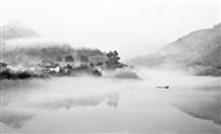 水墨桃花潭