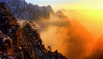夕阳排云亭