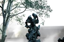 松风催石静