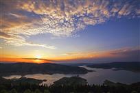 小浪底夕照