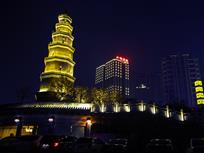 夜塔魅影
