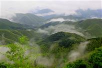 作品名：云涌莫干山。作者：陶建