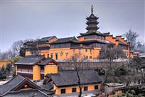 雪后古寺