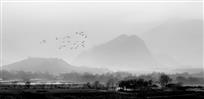山村烟雨