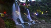 王村夜瀑