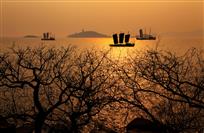 太湖夕照