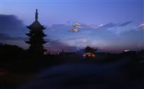 古镇夜色