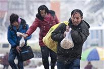 风雪回家路