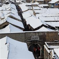 雪中紫阳街