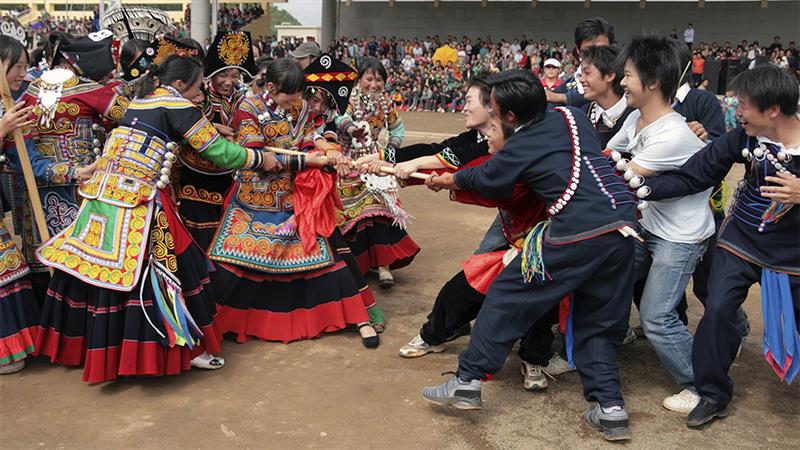 民俗演绎-抢亲3  作品描述:   拍摄地点: 四川省凉山彝族自治州布拖县