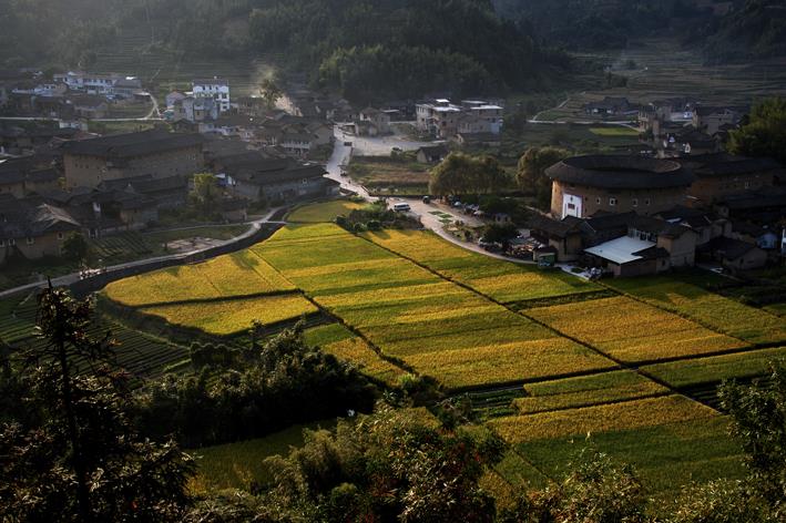 拍摄地点 福建土楼南靖景区梅林村 拍摄时间 2011-11