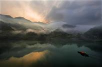 竹海泛舟