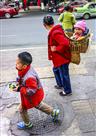外婆的肩