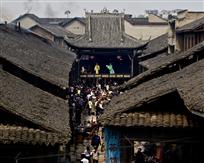 《罗城古戏台》