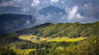 山村秋色