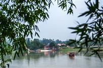 《刘家场渡船》