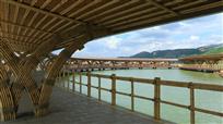 【湿地竹栈道】