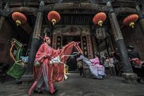 跳竹马舞