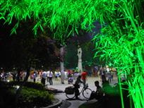 竹林夜话