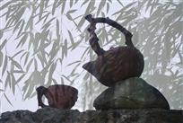 茶乡竹影