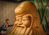 竹雕寿星