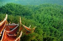 万倾竹海藏古寺