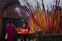 烧香祈福