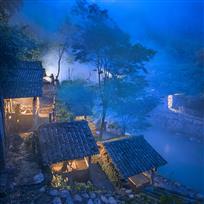 夜作-竹乡