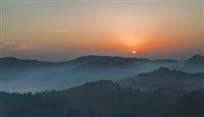 天池山日出