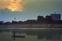 夕照珉江