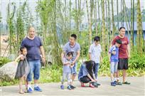 竹林嘻戏