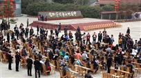 中外来宾齐聚竹博馆参观学习青神竹编