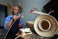 民间竹编艺人张作清