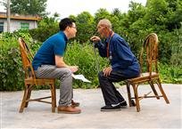 央视采访抗战老兵