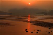 夕照霞浦