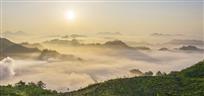 霞源晨雾