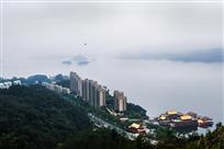 我家在湖边.