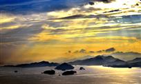 千岛霞光