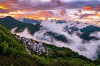 山村新雨后
