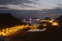 夜幕下的千岛湖