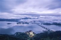 千岛湖晨曦