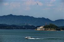 天高云淡千岛湖